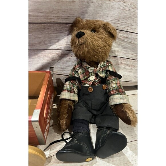 Vintage Coca Cola Wagon and Cubby Bear Franklin Mint Heirloom Collectible - Picture 5 of 7